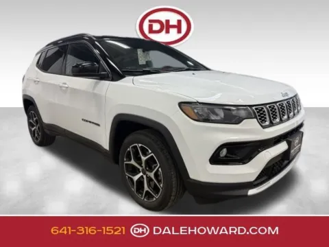 White 2025 Jeep Compass Limited for sale in Iowa Falls, IA