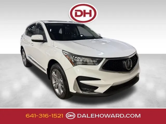 White 2021 Acura RDX Advance Package for sale in Iowa Falls, IA