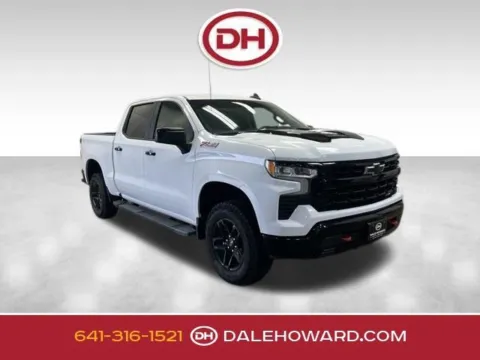 White 2024 Chevrolet Silverado 1500 LT Trail Boss for sale in Iowa Falls, IA