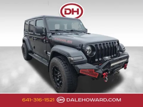 Black 2018 Jeep Wrangler Unlimited Sport S for sale in Iowa Falls, IA