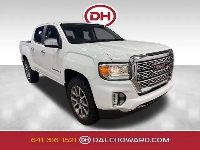 White 2021 GMC Canyon Denali for sale in Iowa Falls, IA
