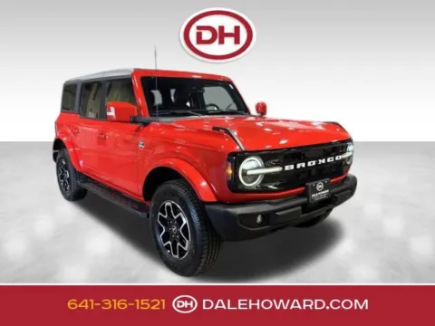 Red 2022 Ford Bronco Outer Banks for sale in Iowa Falls, IA