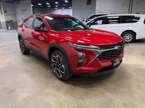 Red 2026 Chevrolet Trax 2RS for sale in Iowa Falls, IA