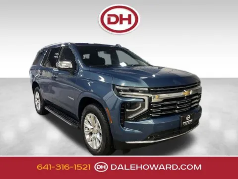 Blue 2025 Chevrolet Tahoe Premier for sale in Iowa Falls, IA