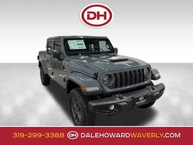 Gray 2026 Jeep Gladiator Sport S for sale in Waverly, IA