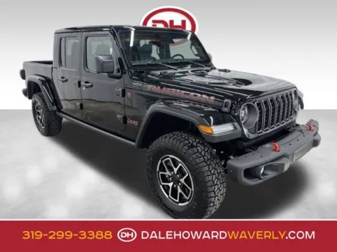Black 2026 Jeep Gladiator Rubicon X for sale in Waverly, IA