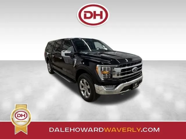 Black 2021 Ford F-150 Lariat for sale in Waverly, IA