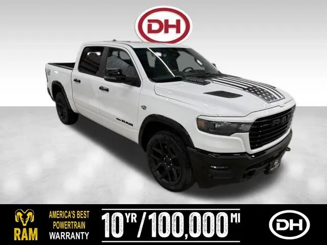 White 2026 Ram 1500 Laramie for sale in Waverly, IA