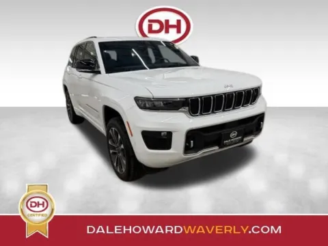 White 2025 Jeep Grand Cherokee Overland for sale in Waverly, IA