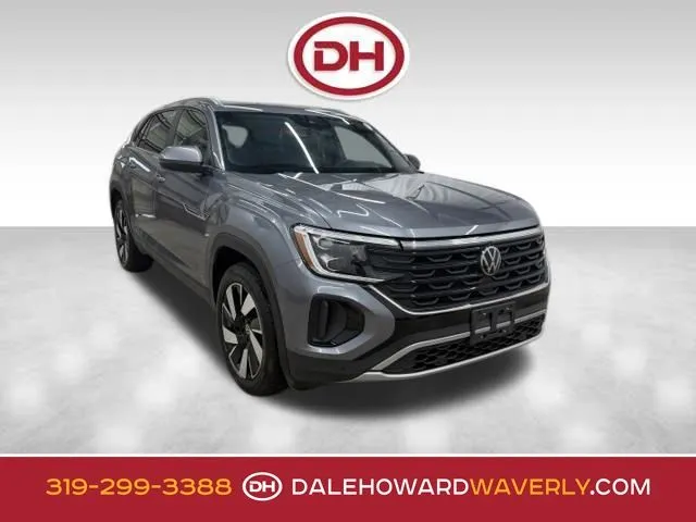 Gray 2024 Volkswagen Atlas Cross Sport 2.0T SE w/Technology for sale in Waverly, IA