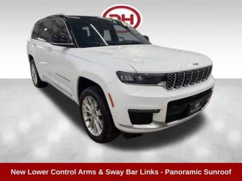 White 2021 Jeep Grand Cherokee L Summit for sale in Waverly, IA