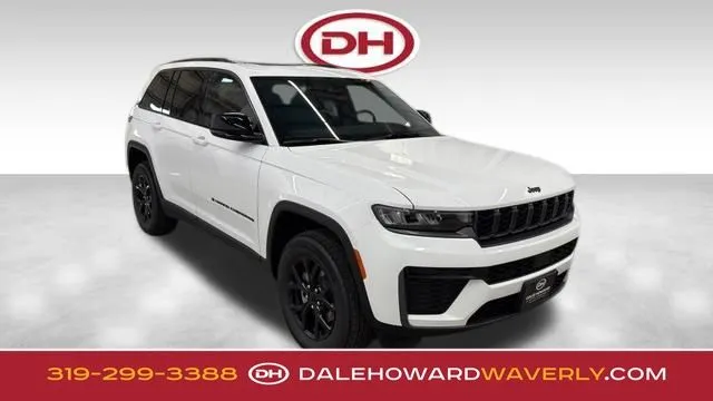 White 2026 Jeep Grand Cherokee Altitude for sale in Waverly, IA