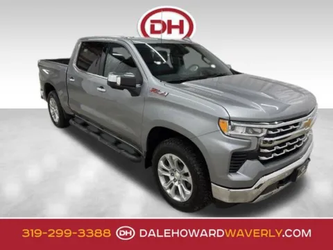 Gray 2026 Chevrolet Silverado 1500 LTZ for sale in Waverly, IA