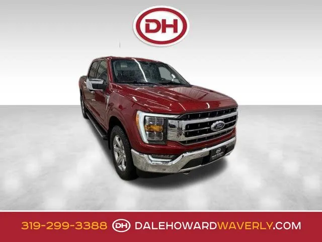 Red 2021 Ford F-150 Lariat for sale in Waverly, IA