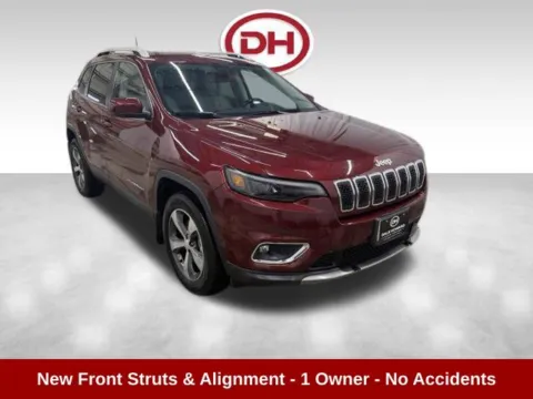 Red 2019 Jeep Cherokee Limited for sale in Waverly, IA