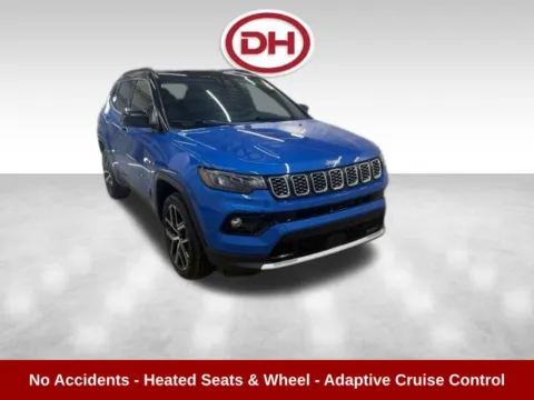 Blue 2025 Jeep Compass Limited for sale in Waverly, IA