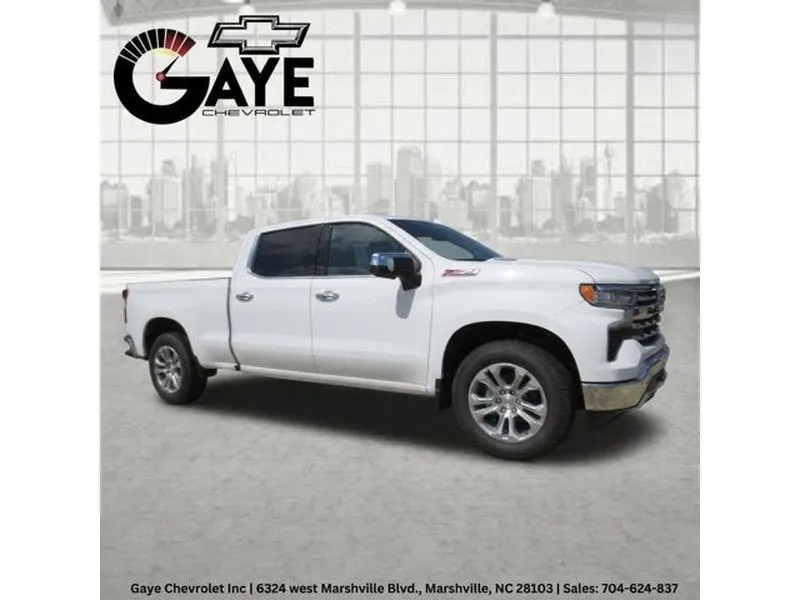 White 2026 Chevrolet Silverado LTZ for sale in Marshville, NC