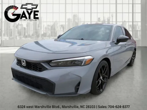 Gray 2025 Honda Civic Hybrid Sport for sale in Marshville, NC
