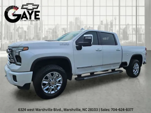 White 2024 Chevrolet Silverado High Country for sale in Marshville, NC