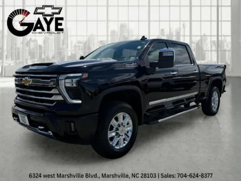 Black 2024 Chevrolet Silverado High Country for sale in Marshville, NC