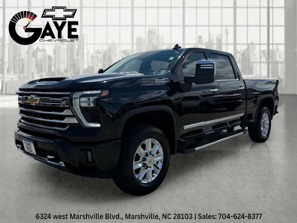Black 2024 Chevrolet Silverado High Country for sale in Marshville, NC