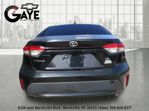 Another view of 2020 Toyota Corolla LE for sale in Marshville, NC at Gaye Chevrolet