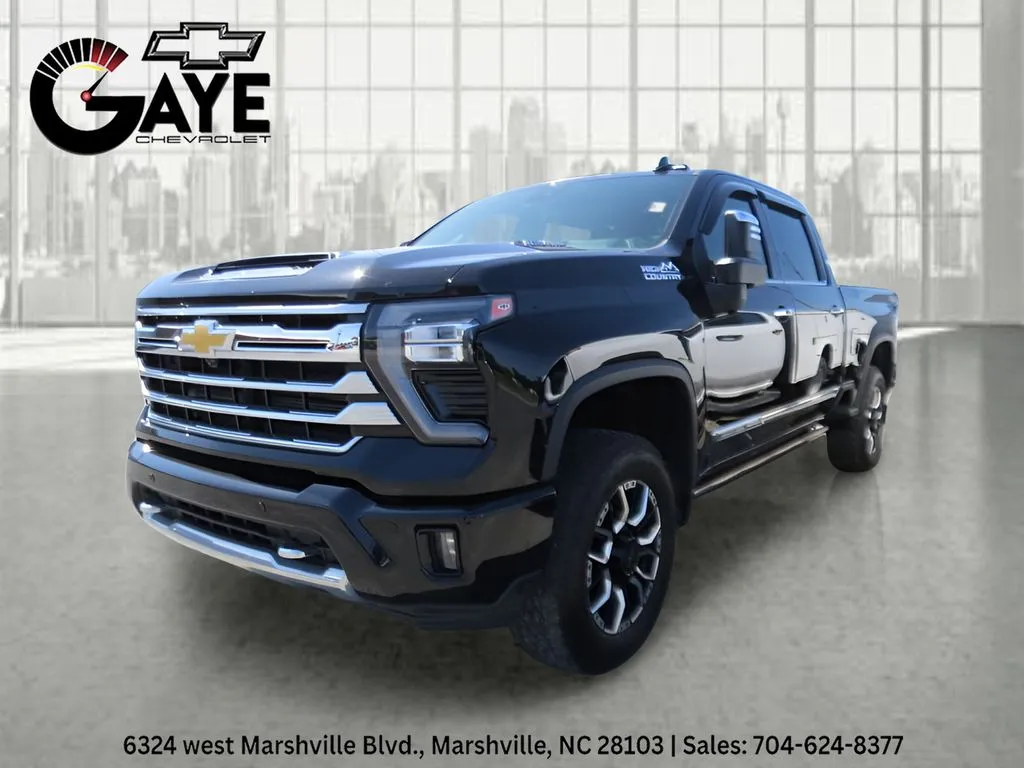 Black 2025 Chevrolet Silverado High Country for sale in Marshville, NC