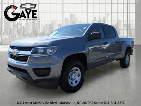 Black 2019 Chevrolet Colorado 4WD Work Truck for sale in Marshville, NC