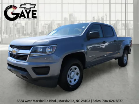 Black 2019 Chevrolet Colorado 4WD Work Truck for sale in Marshville, NC