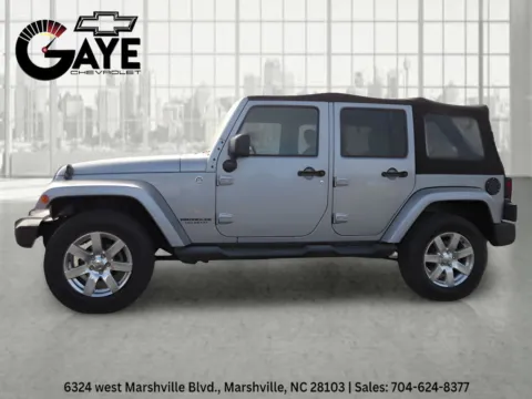 Photos of 2015 Jeep Wrangler Sahara for sale in Marshville, NC at Gaye Chevrolet