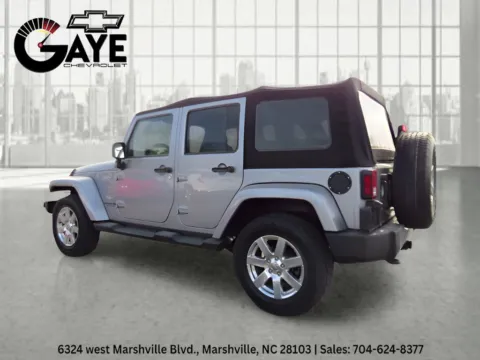 Another view of 2015 Jeep Wrangler Sahara for sale in Marshville, NC at Gaye Chevrolet