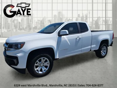 White 2022 Chevrolet Colorado 2WD LT for sale in Marshville, NC