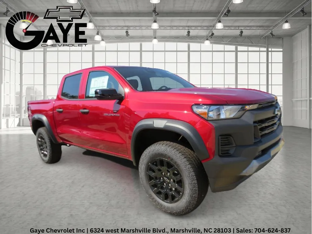Red 2026 Chevrolet Colorado 4WD Trail Boss for sale in Marshville, NC