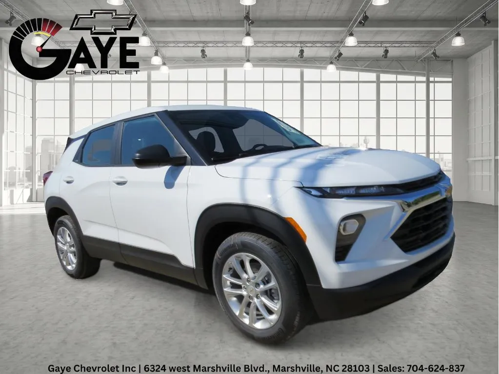 White 2026 Chevrolet TrailBlazer LS for sale in Marshville, NC