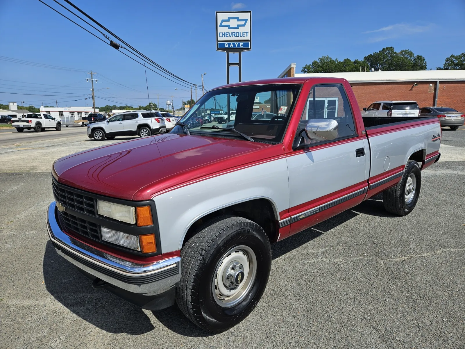 Silver 1990 Chevrolet K2500 for sale in Marshville, NC