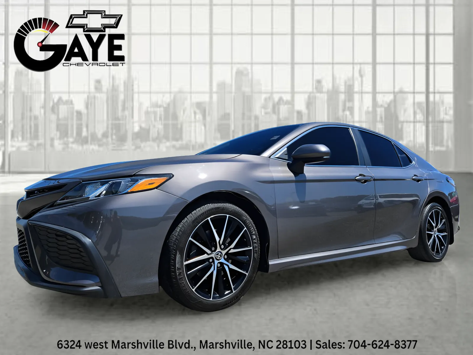 Gray 2021 Toyota Camry SE for sale in Marshville, NC