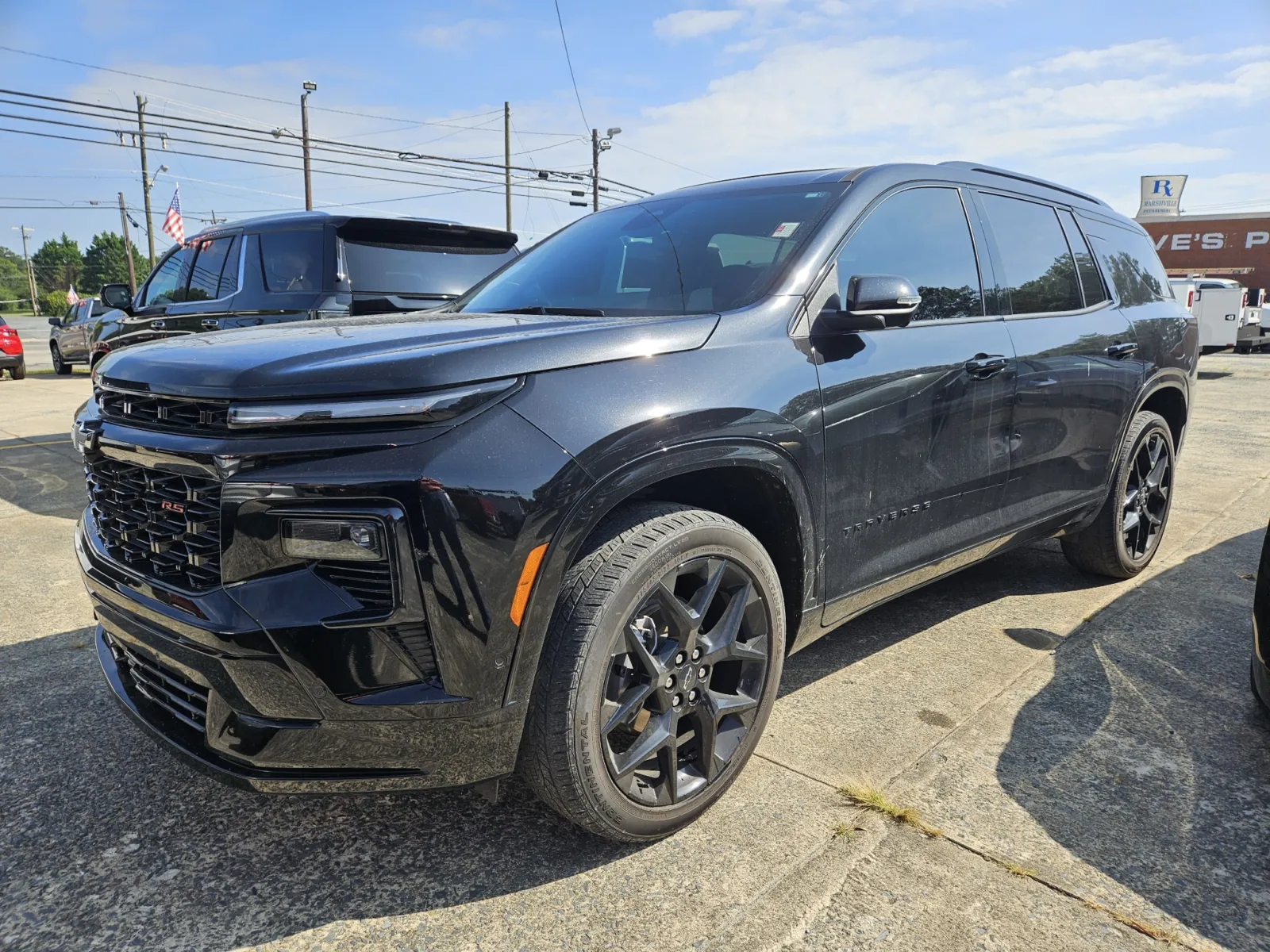Black 2024 Chevrolet Traverse AWD RS for sale in Marshville, NC