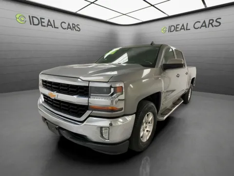 Gray 2017 Chevrolet Silverado 1500 Crew Cab LT for sale in Mesa, AZ