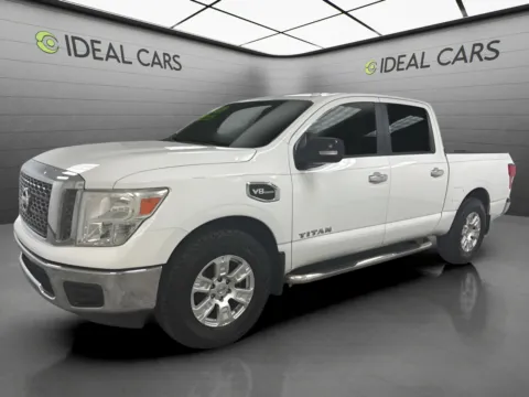 White 2017 Nissan Titan SV for sale in Mesa, AZ