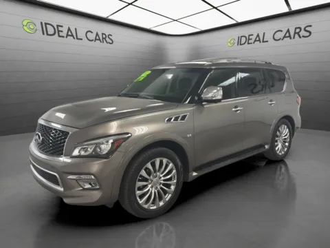 Gray 2017 INFINITI QX80 for sale in Mesa, AZ