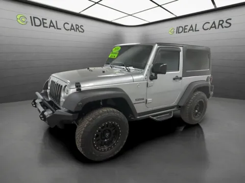 Silver 2016 Jeep Wrangler Sport S for sale in Mesa, AZ