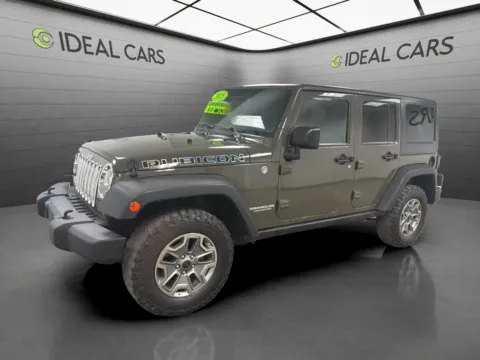 Green 2015 Jeep Wrangler Unlimited Rubicon for sale in Mesa, AZ
