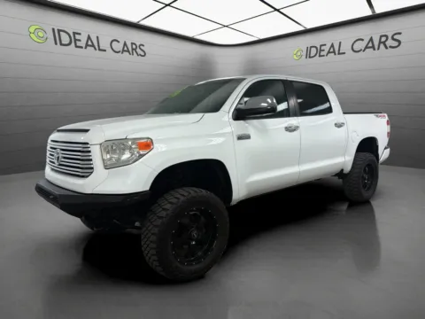 White 2016 Toyota Tundra Platinum for sale in Mesa, AZ