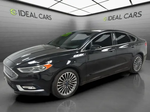 Black 2017 Ford Fusion SE for sale in Mesa, AZ