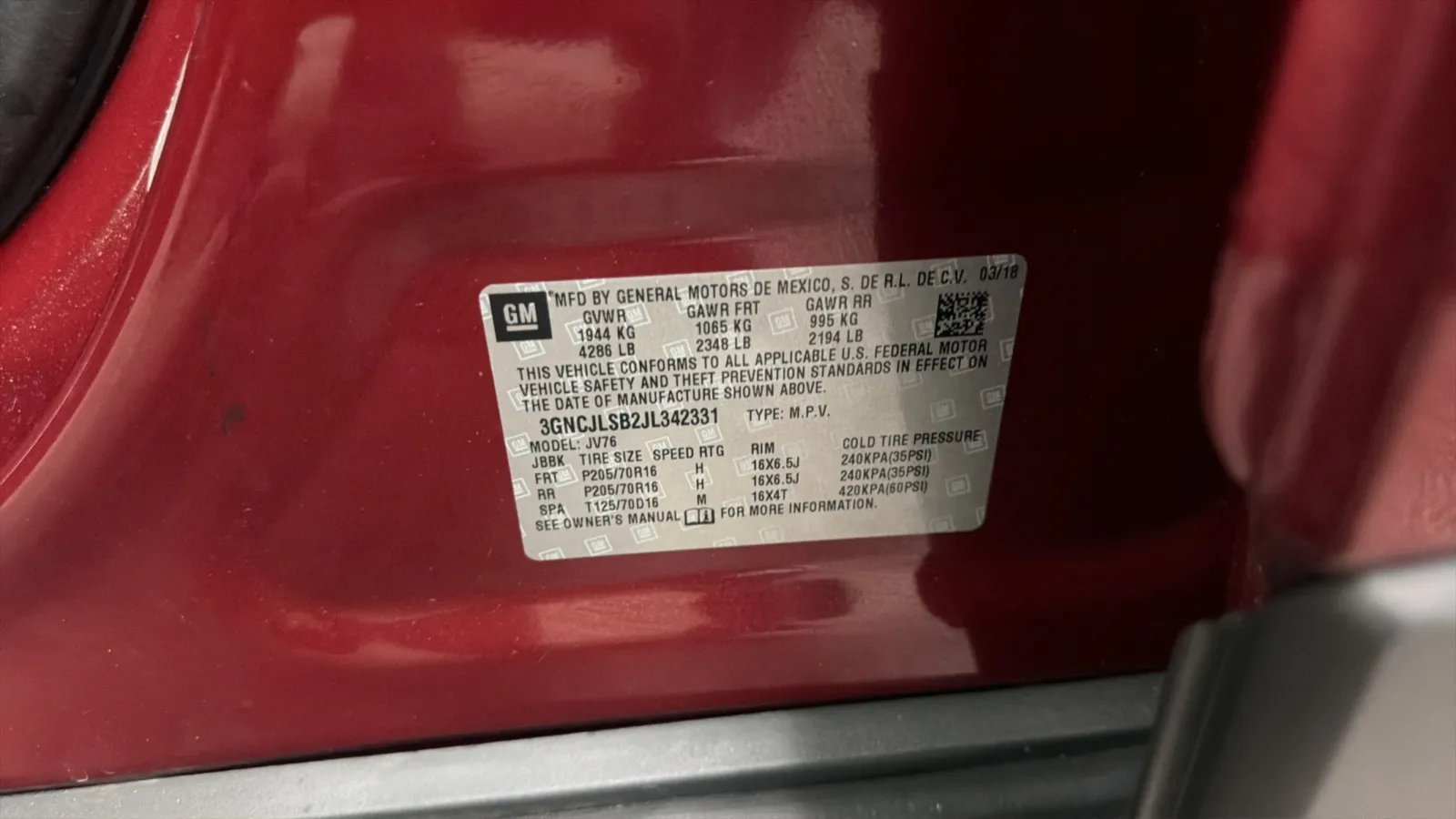 Chevrolet Trax photo 29