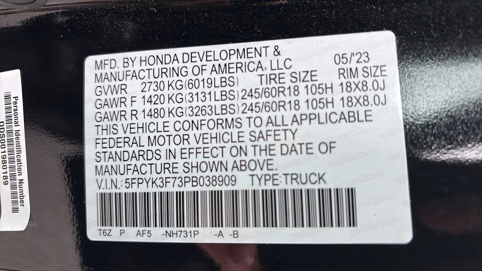 Honda Ridgeline photo 15