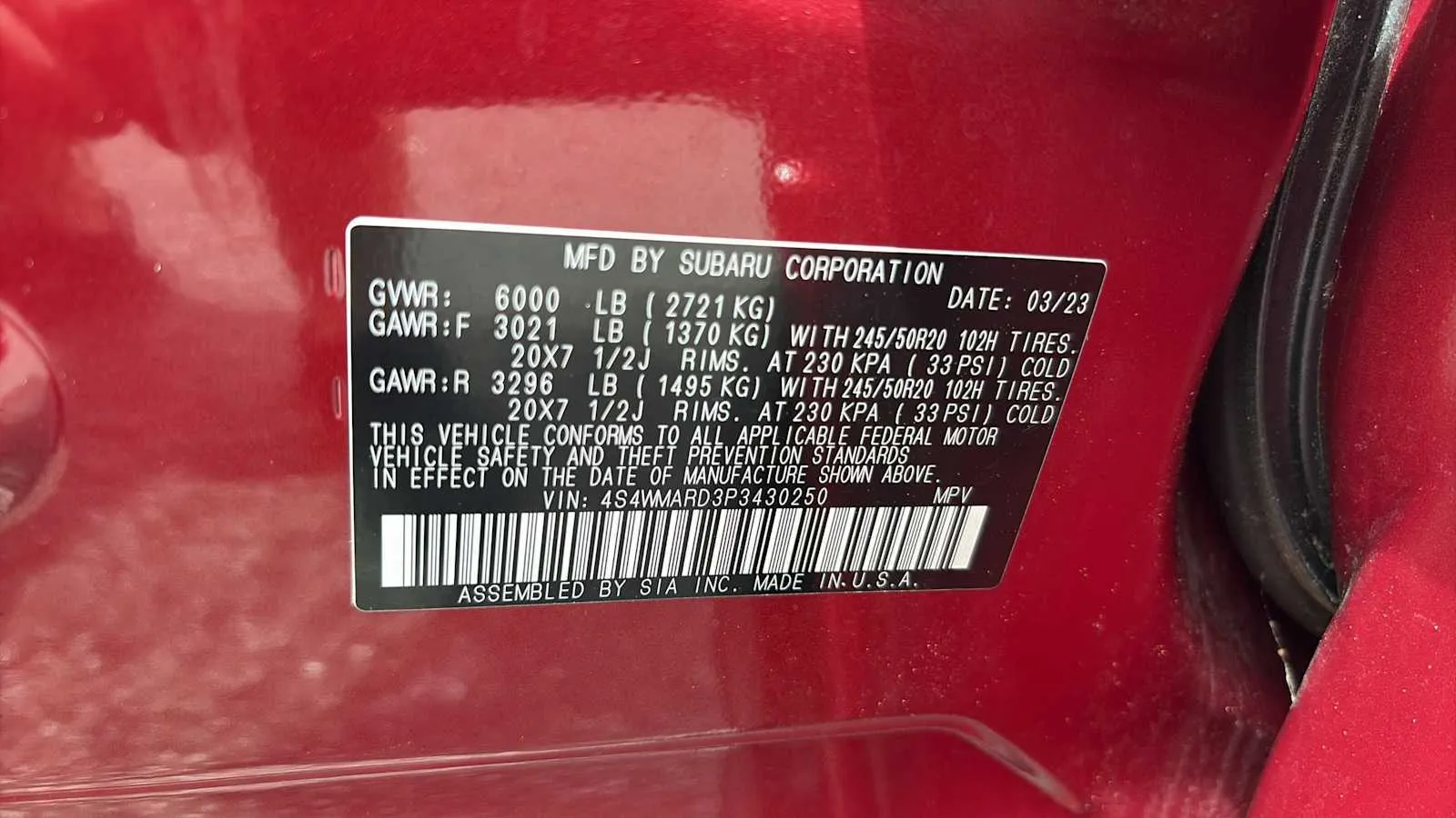 Subaru Ascent photo 15