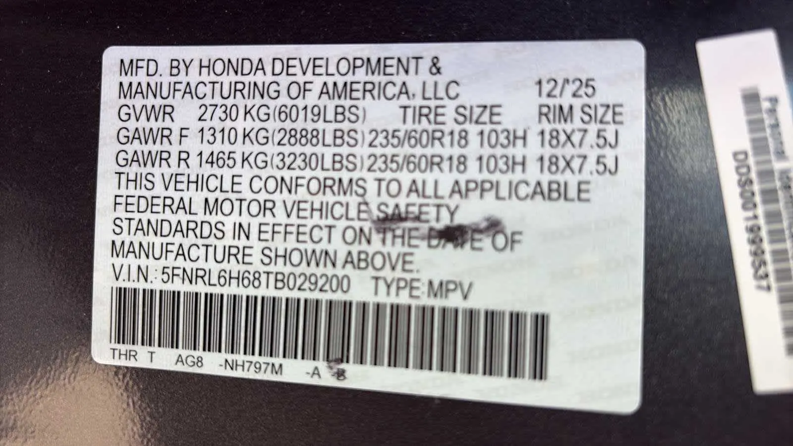 Honda Odyssey photo 15