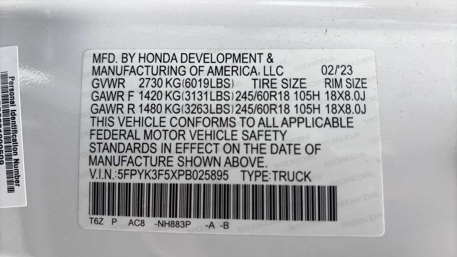 Honda Ridgeline photo 15