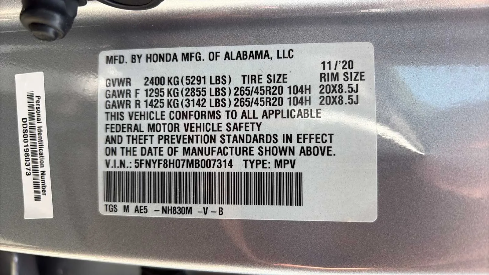 Honda Passport photo 15
